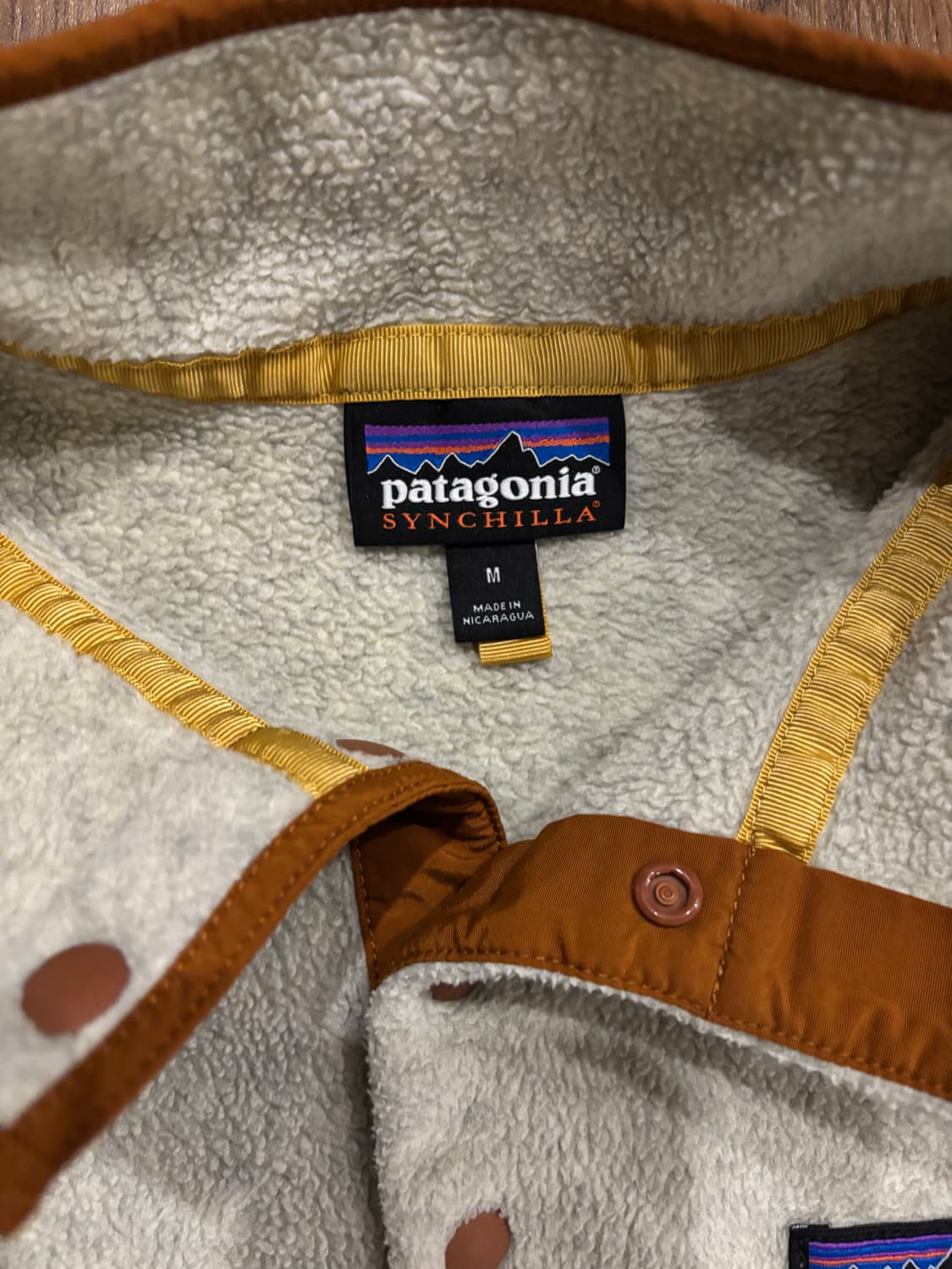 파타고니아 신칠라 오트밀/ 브라운 M 사이즈 상품이미지4