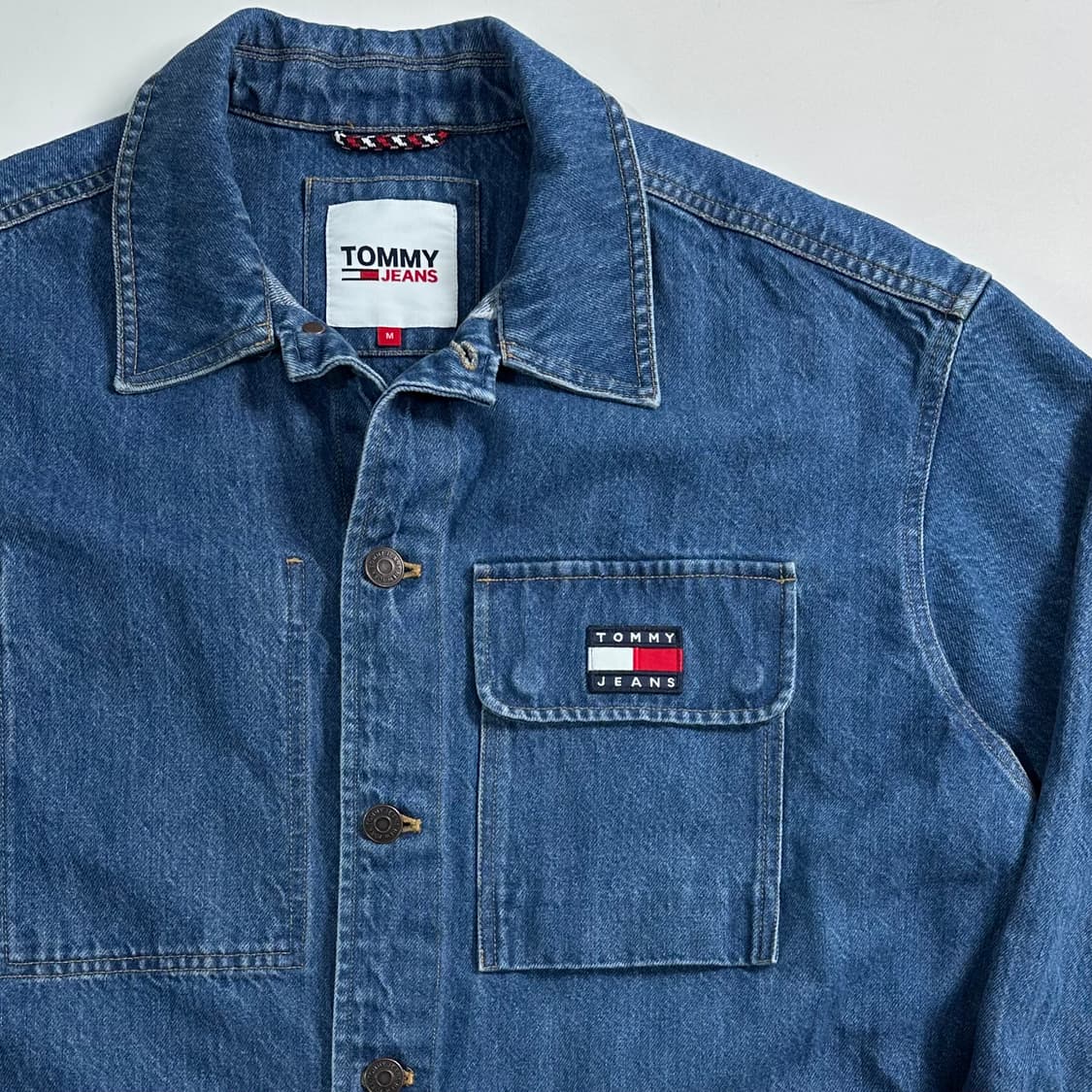 타미힐피거 데님 셔츠 자켓   상품이미지3