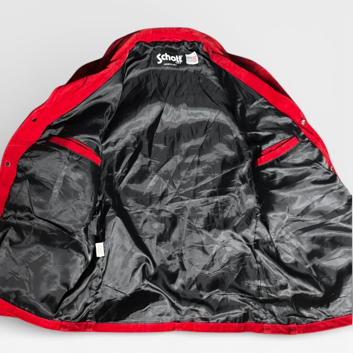 80‘s Schott suede jacket  상품이미지5