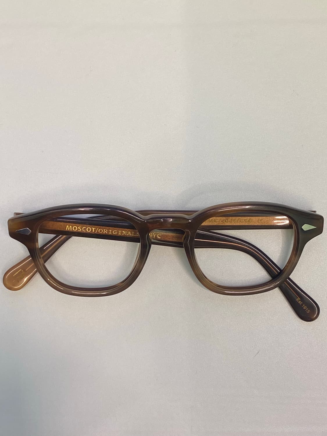 Moscot 모스콧 렘토쉬 46 블론드 안경 상품이미지1