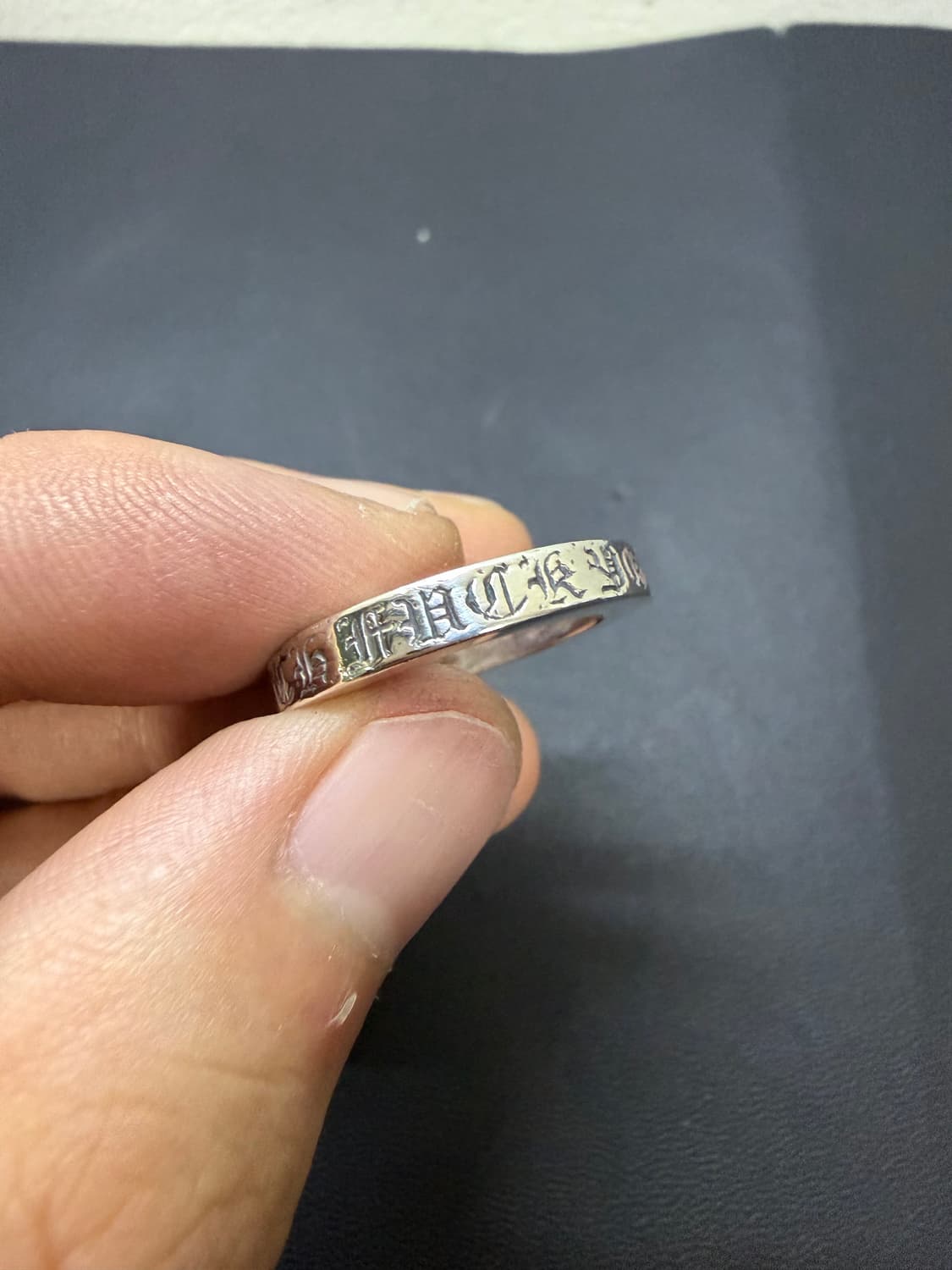 크롬하츠 퍽유링 3mm us 5.5 상품이미지3