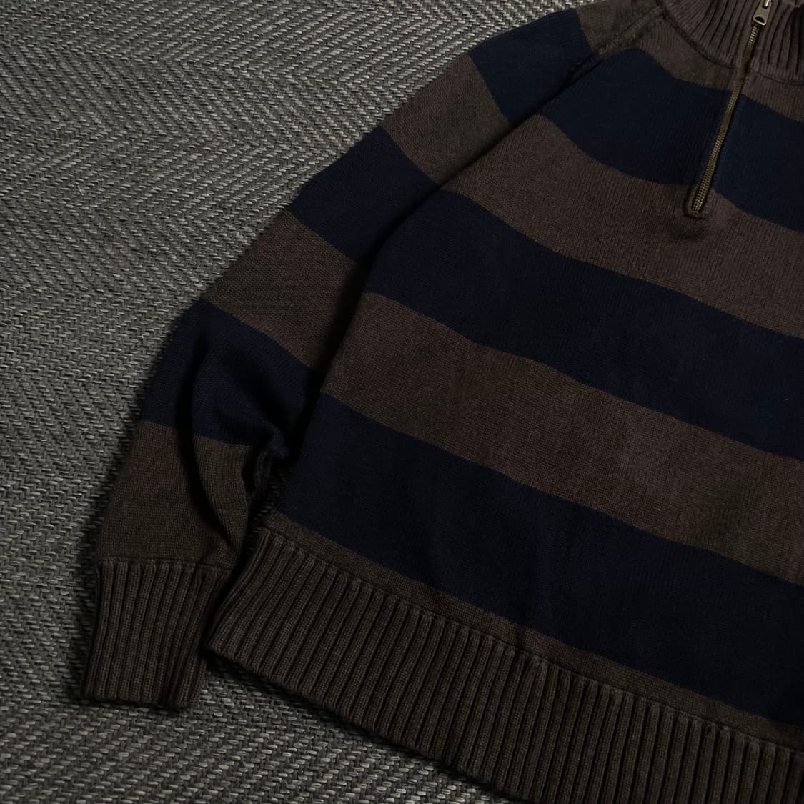 아메리칸이글 USA 올드스쿨 하프 집업 니트 스웨터y 4743 상품이미지4