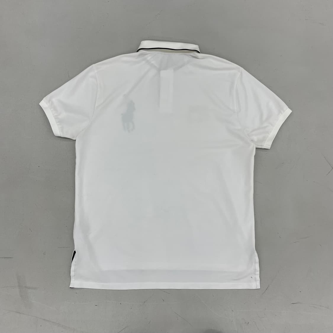 폴로 치프키프 빅포니 화이트 블랙 PK 카라 반팔 티셔츠 상품이미지3