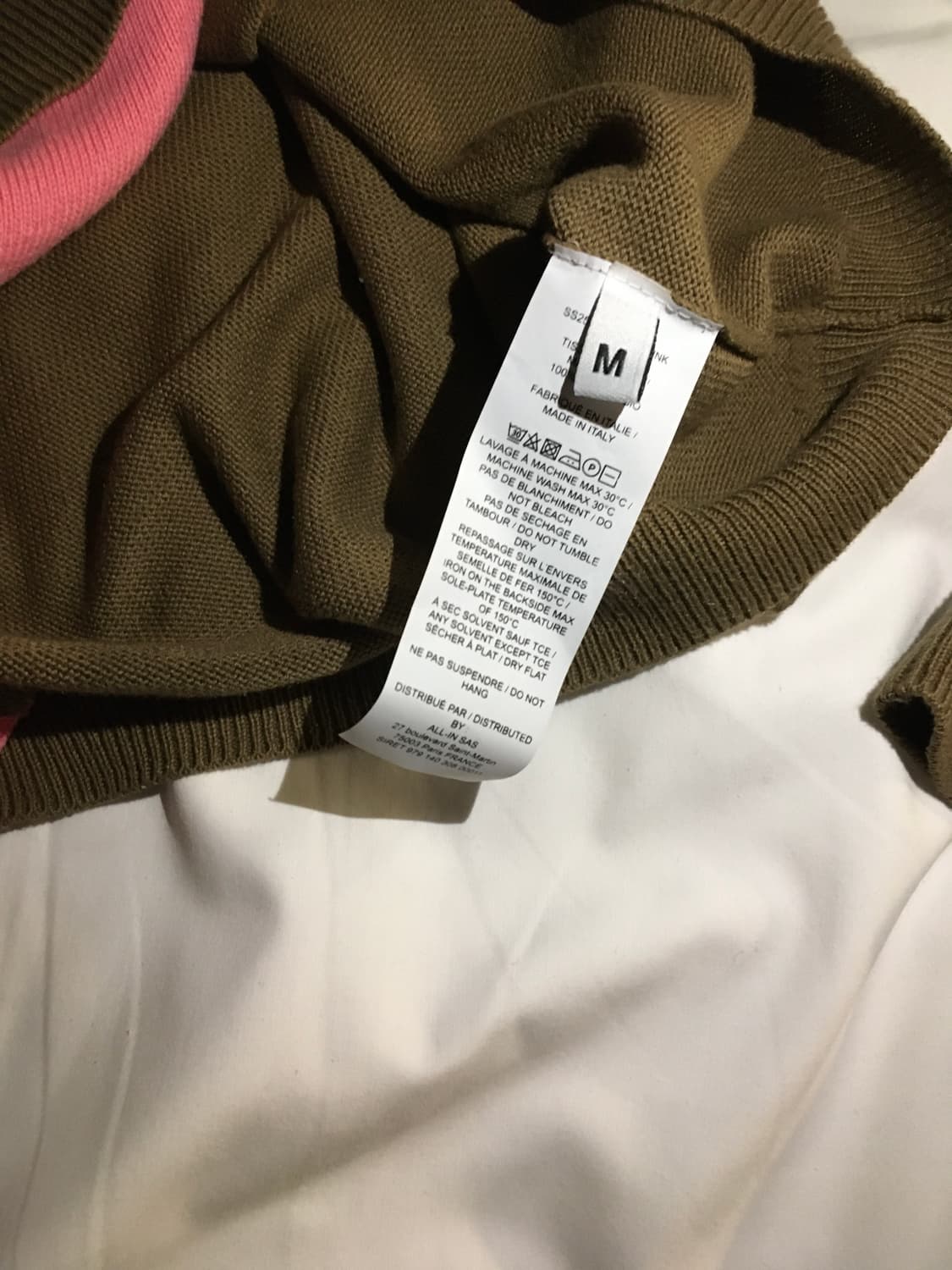 [M] ALL-IN 어거스트 배런 더블 폴로 니트 상품이미지2