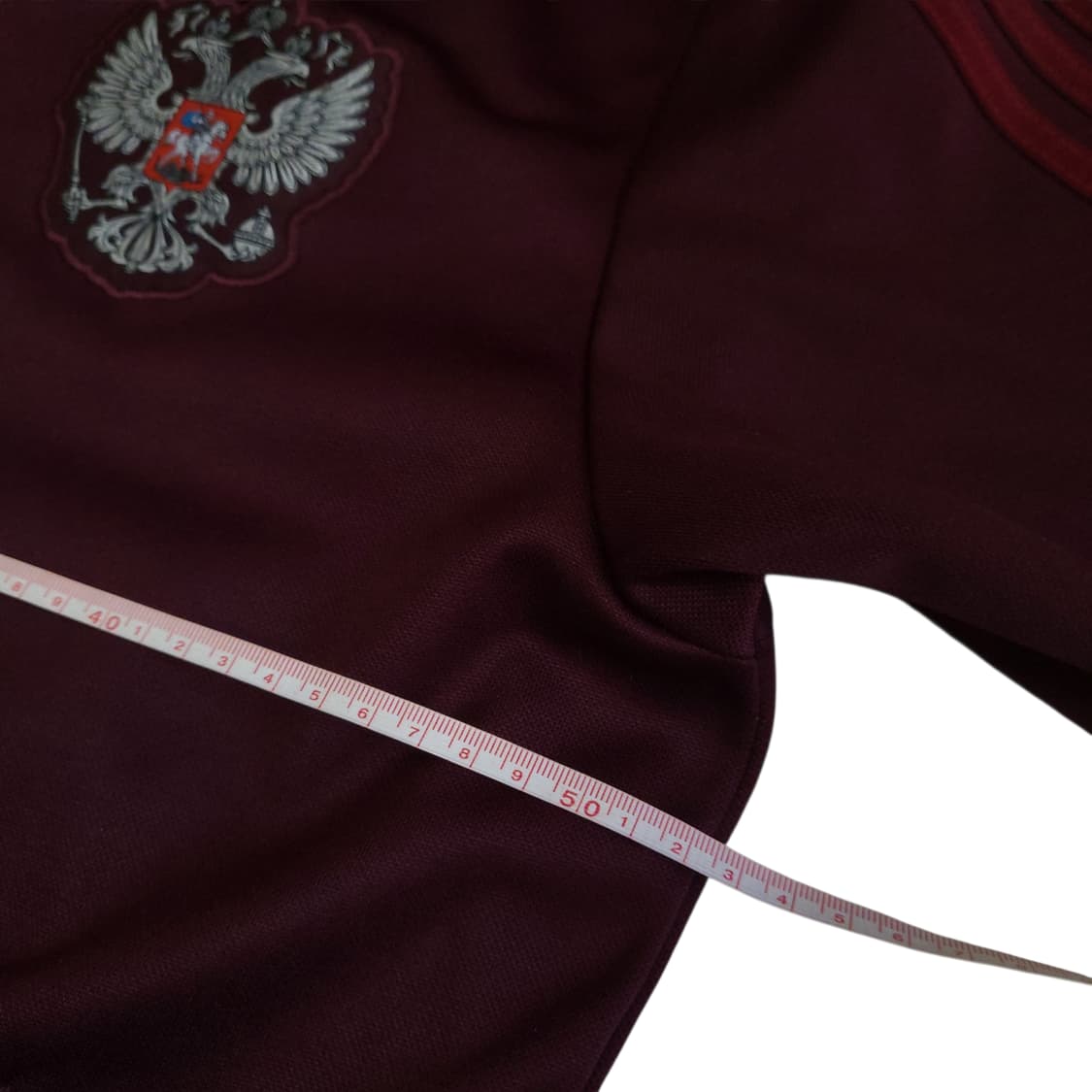 아디다스 버건디져지 러시아국대 100-105 상품이미지8