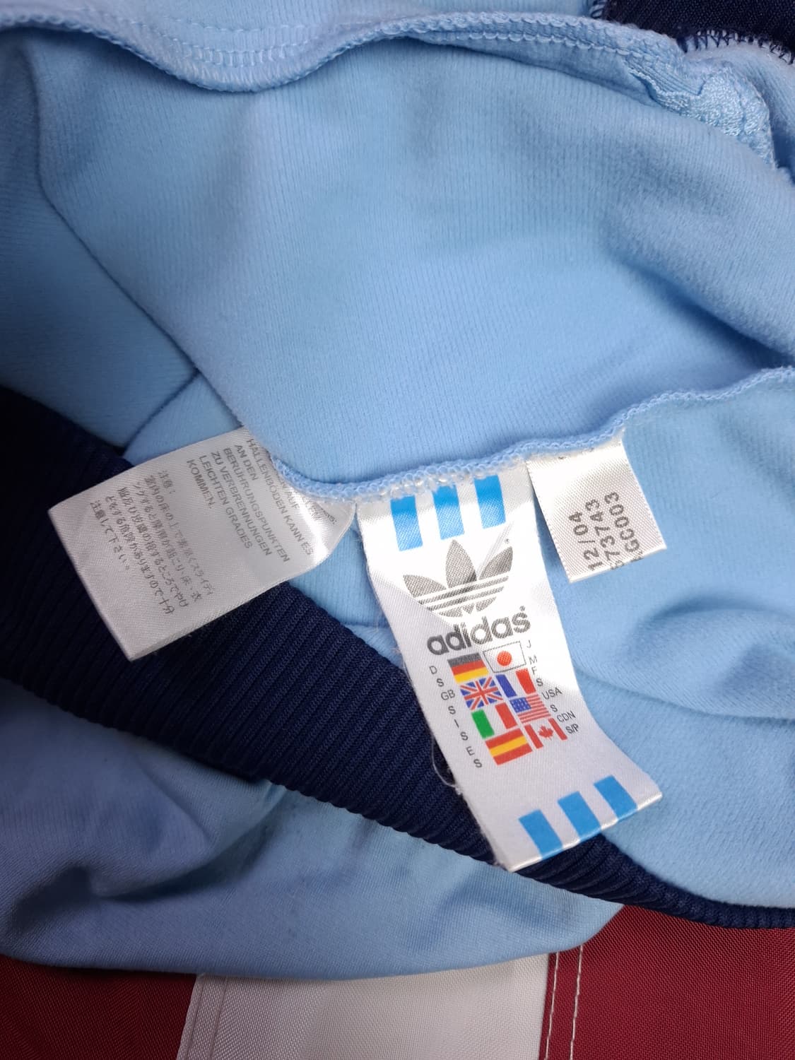 오리지날 아디다스 에스파냐 82 스카이블루 트랙탑져지 상품이미지6