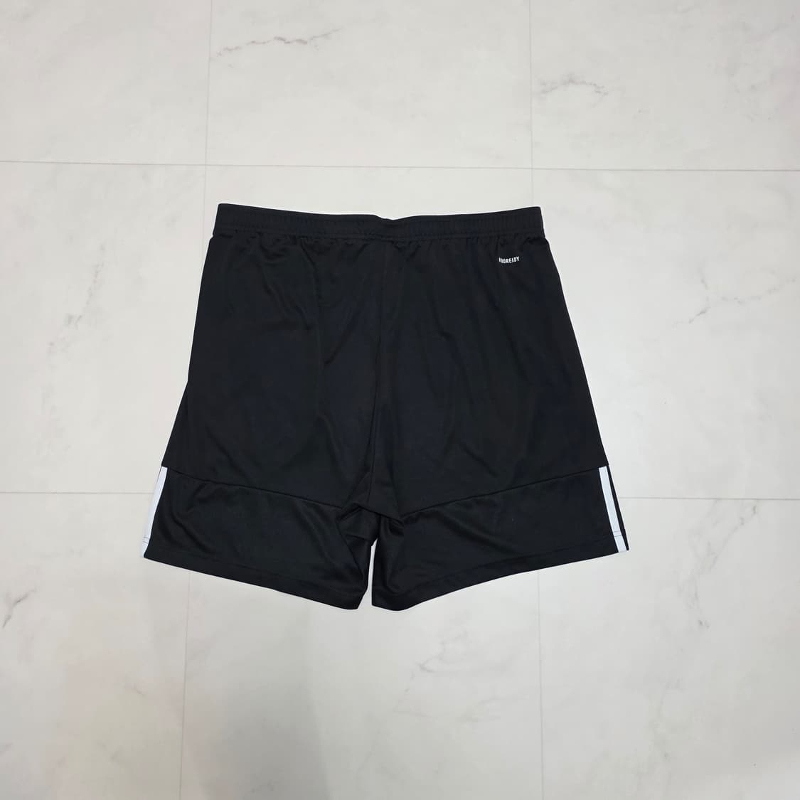 2XL 아디다스 에어로레디 기능성 반바지 블랙 검흰 상품이미지2