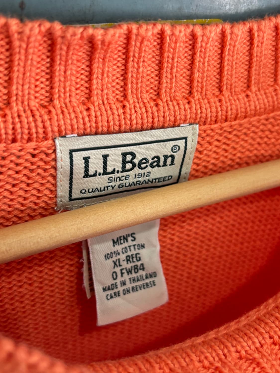 00s L.L.Bean Cotton Sweater 상품이미지4