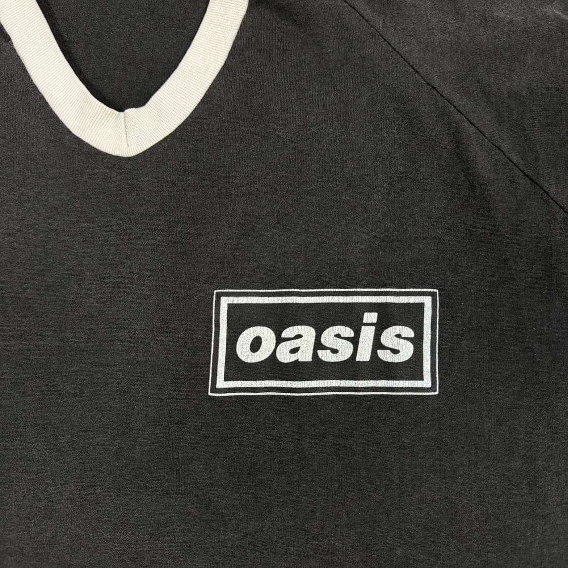 빈티지 90s Oasis Ringer Tee 오아시스 링거 티셔츠 상품이미지4