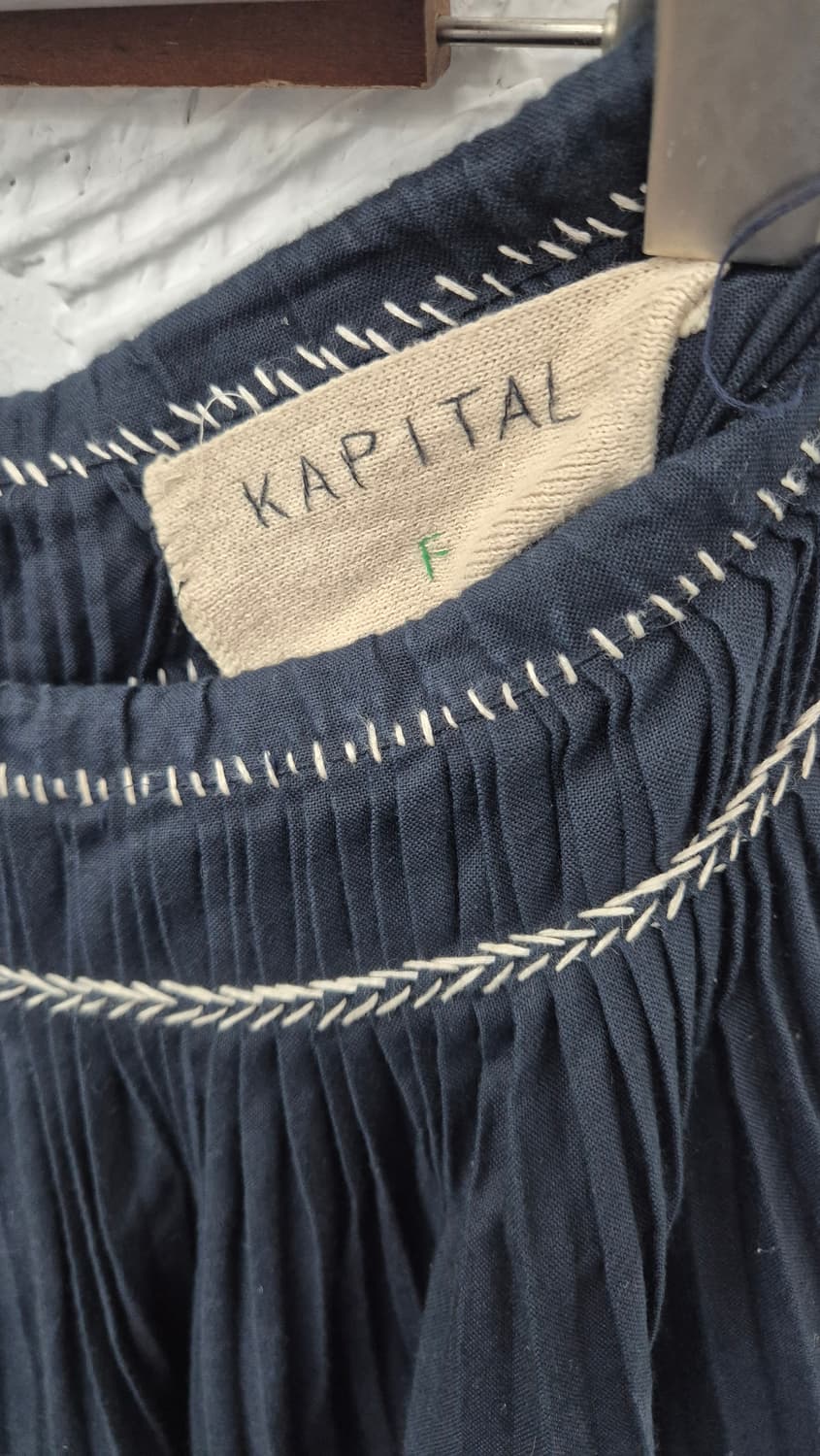  KAPITAL layered wrap skirt 상품이미지2