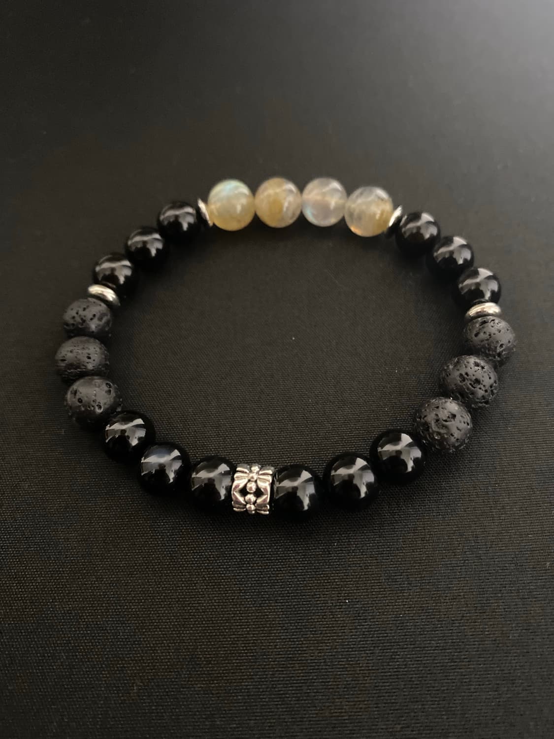 라브라도라이트 믹스 원석 팔찌 상품이미지2