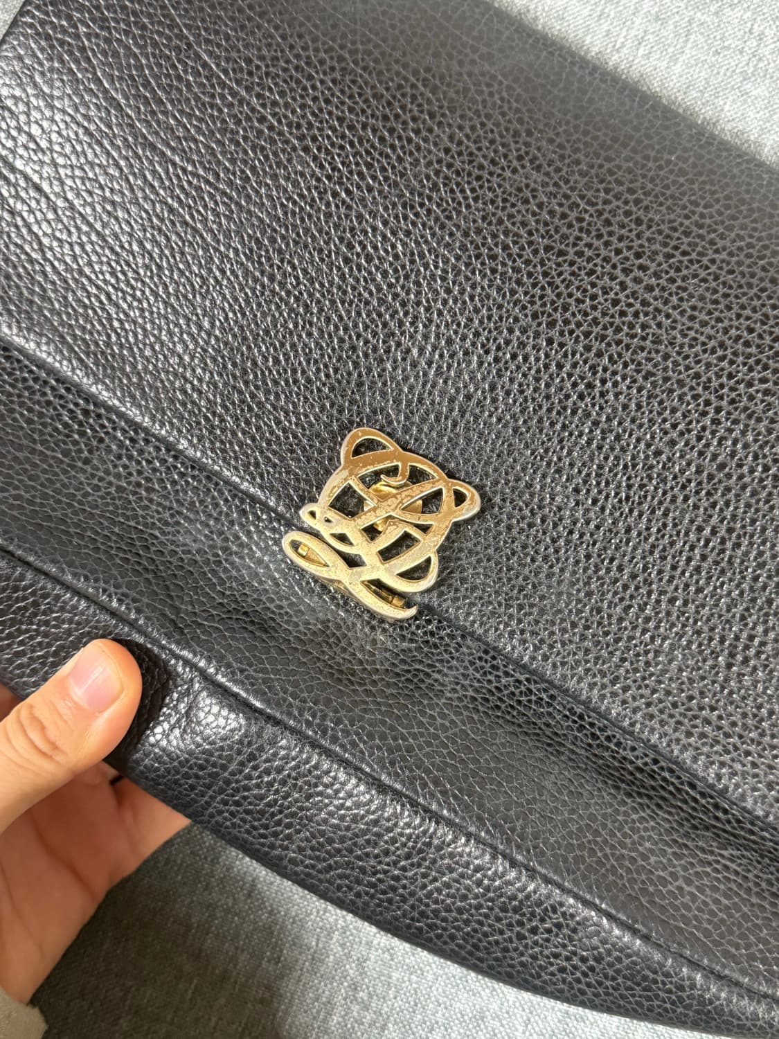 루이까또즈 레더 체인 숄더백 상품이미지3