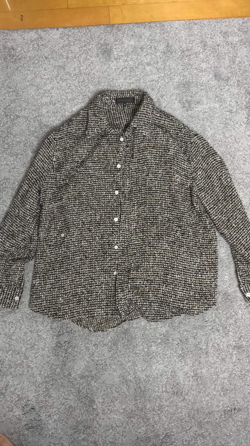 크러쉬어게인 Crushagain 트위드 셔츠 M 상품이미지2