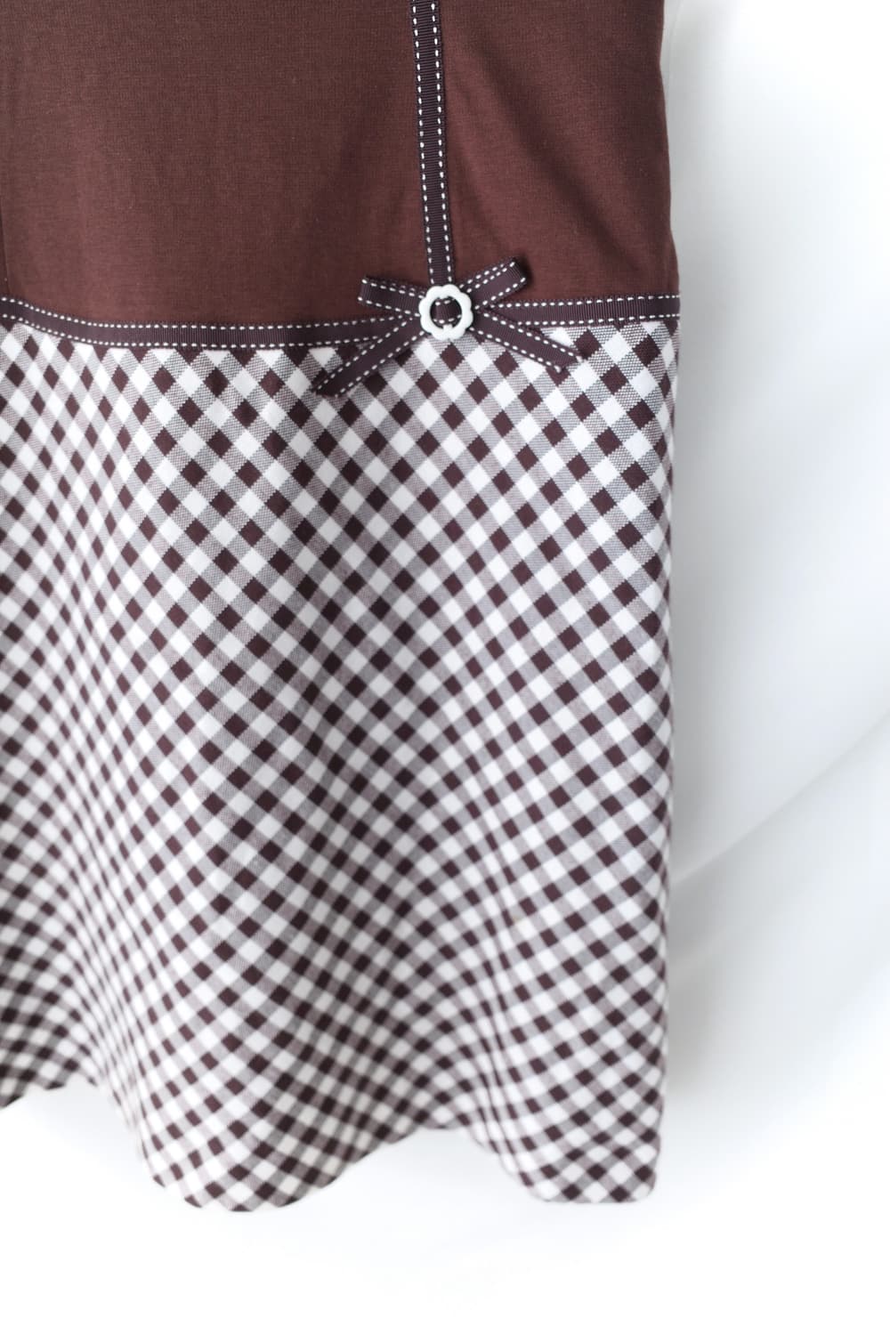 cecil mcbee) check ribbon one-piece 상품이미지4