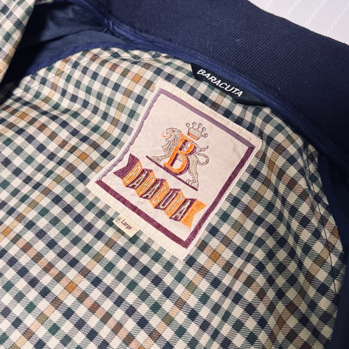 바라쿠타 G9 해링턴 블루종 자켓 네이비 L 상품이미지4