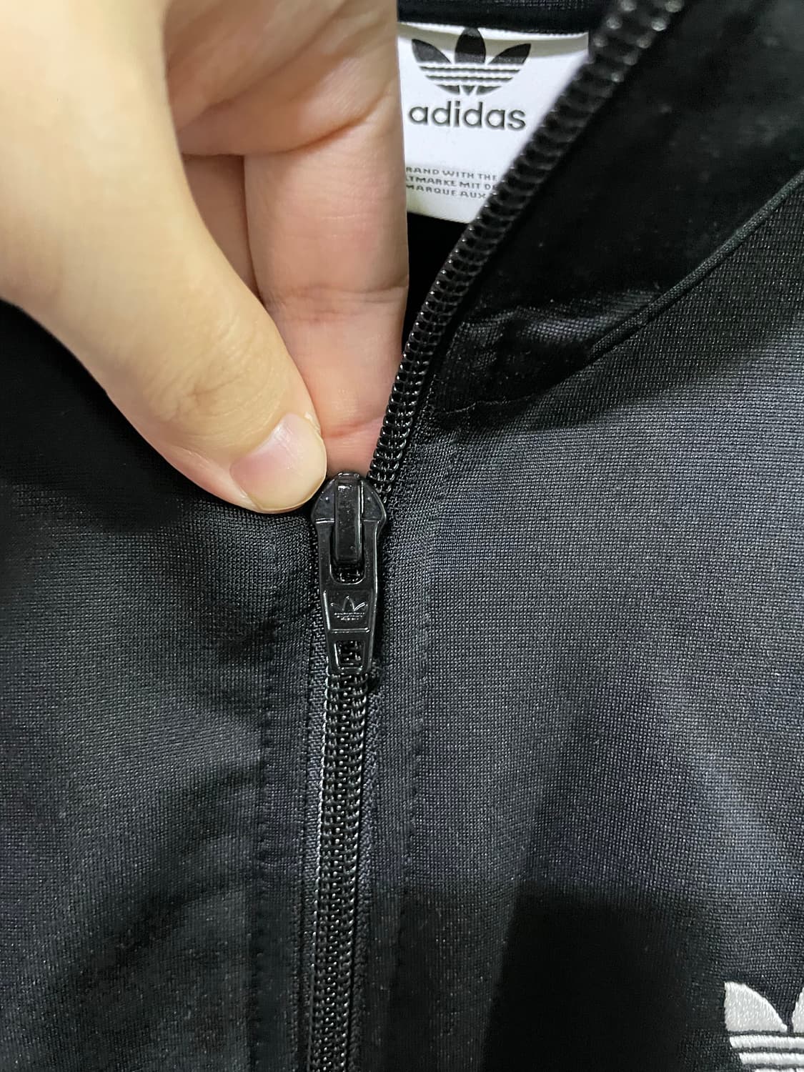아디다스 파이어버드 트랙탑 져지 자켓 블랙 M 95 신형 상품이미지6