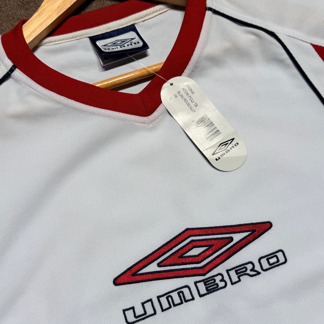 미사용)엄브로 00s 블록코어 반팔 XL 상품이미지2