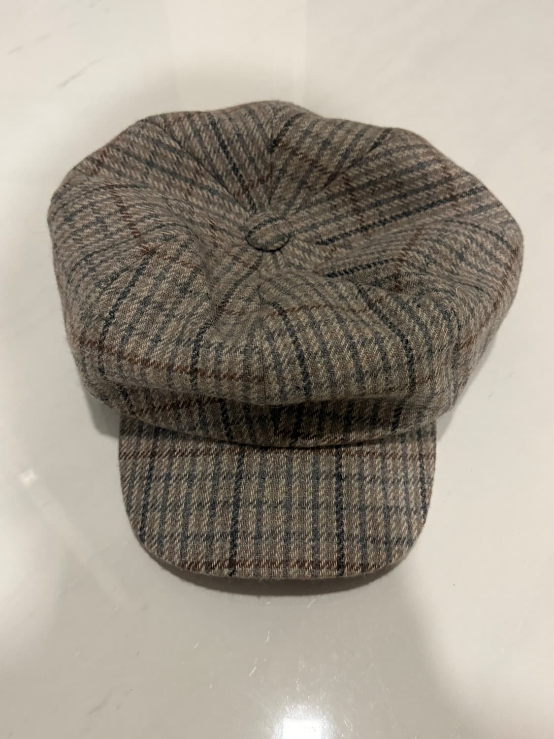 체크무늬 뉴스보이 캡 상품이미지4