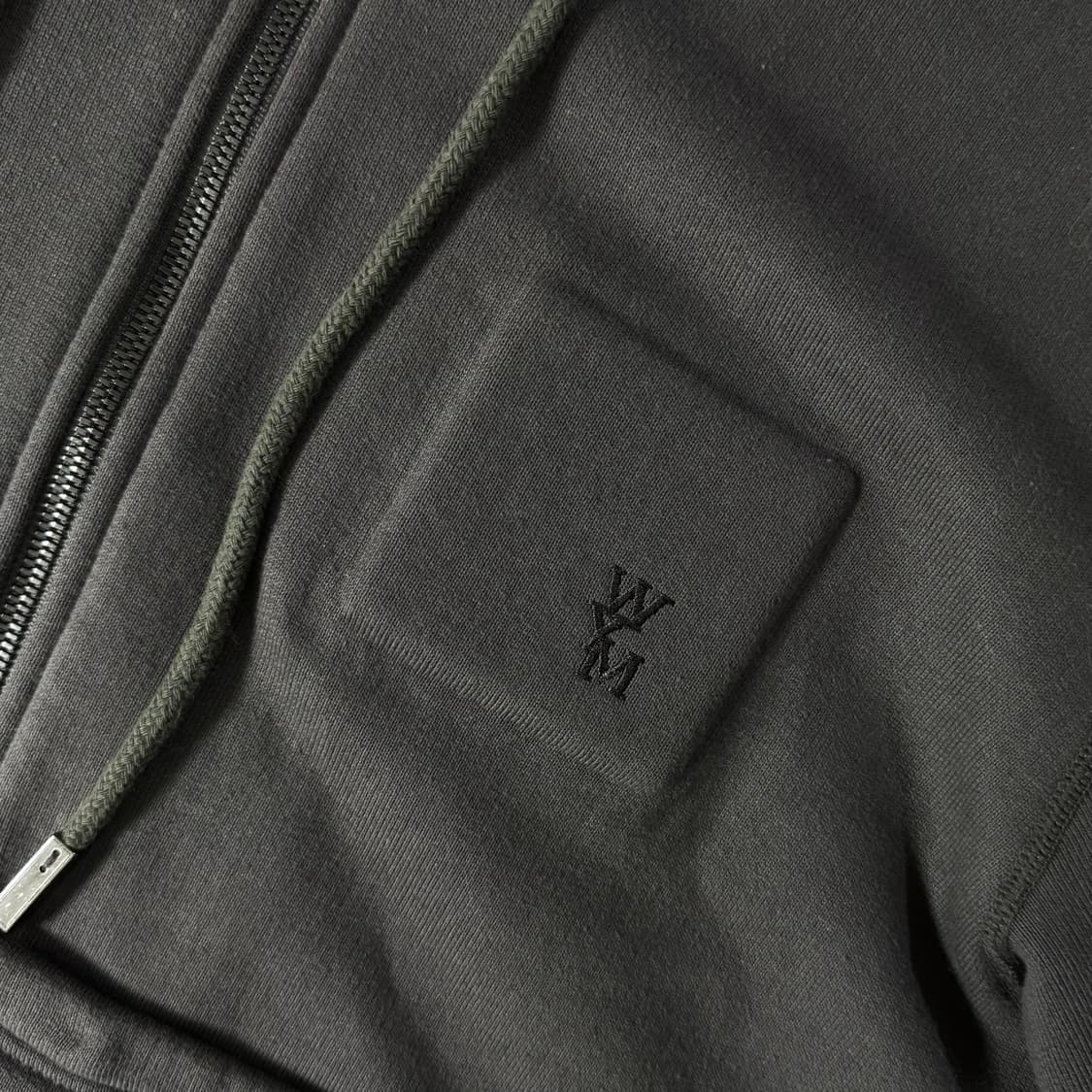 [백화점판/당일출고]우영미 백로고 후드집업 상품이미지5