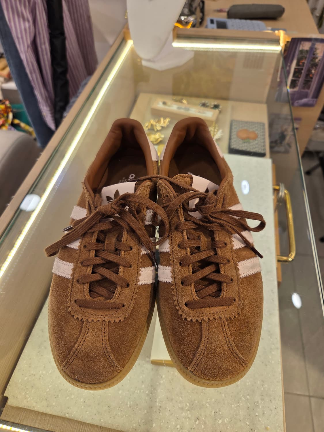 아디다스 버뮤다 프리러브 (브라운 핑크) 230 상품이미지1