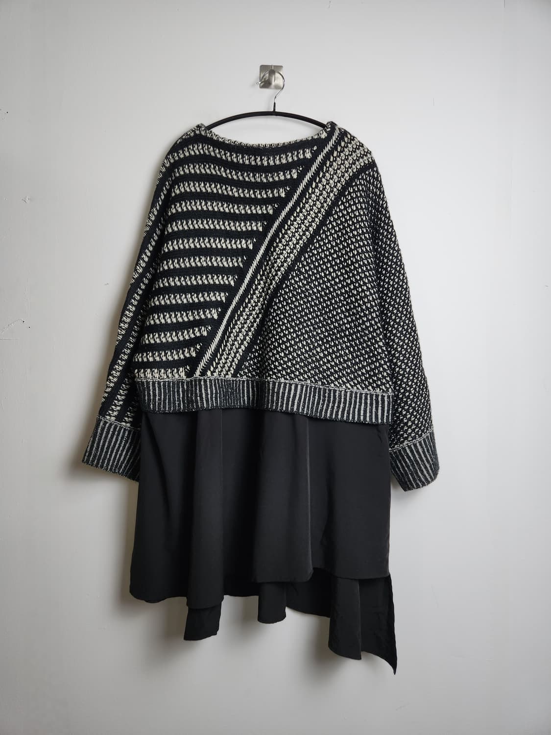 언발 레이어드 롱 니트 상품이미지6