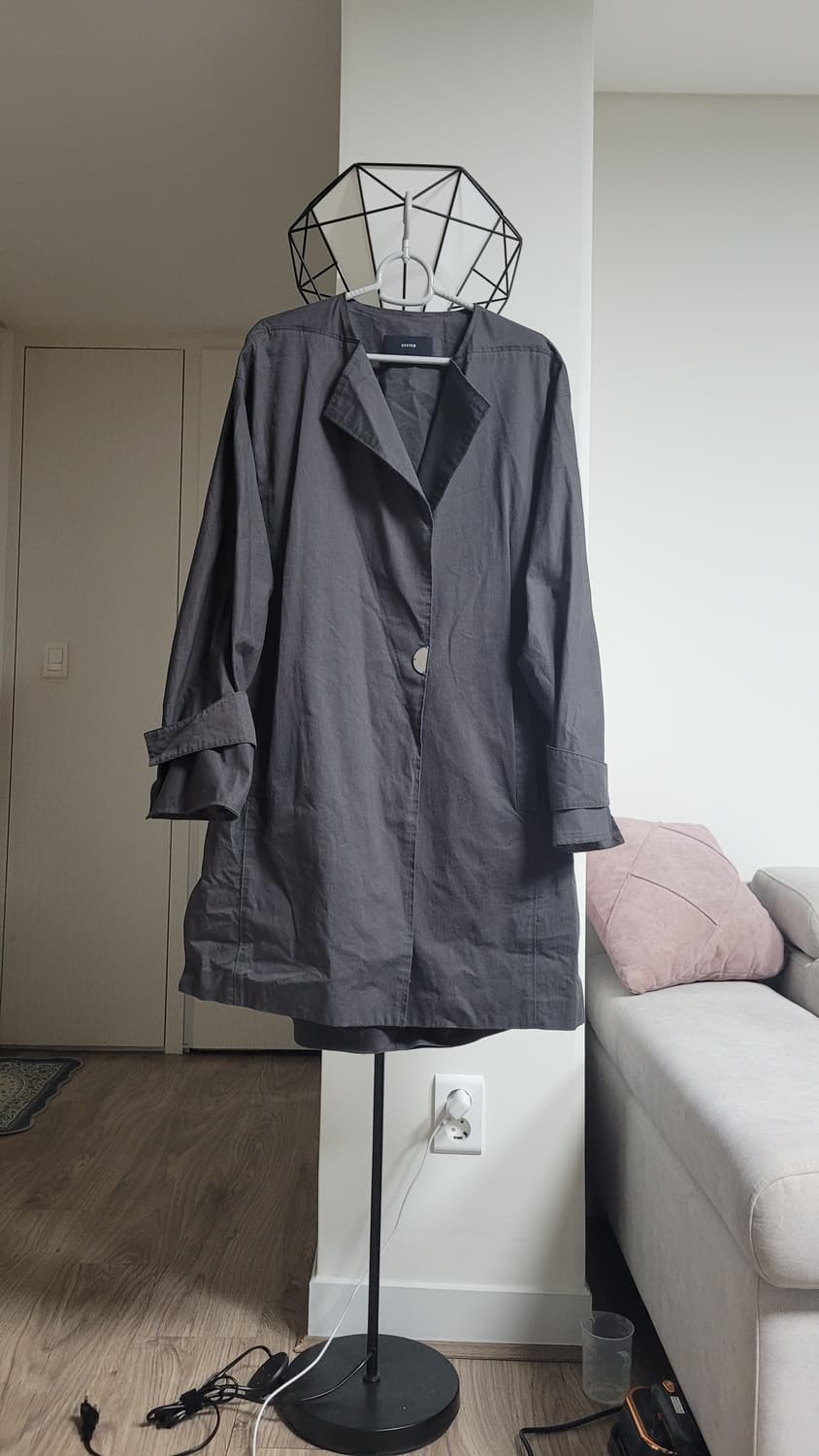 system 여성  오버핏  면 자켓-82사이즈 상품이미지4