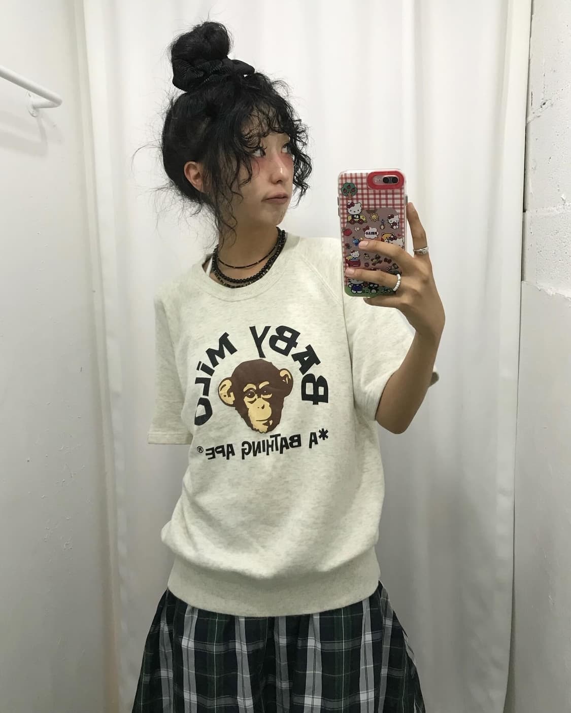 Old Bape Milo Half Sweat Shirt  상품이미지3