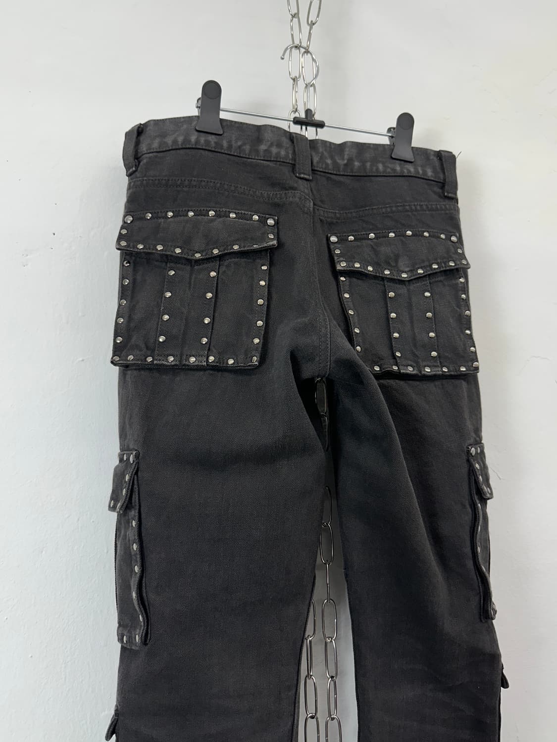 Shellac Studded Multi-Pocket Flared Deni 상품이미지5