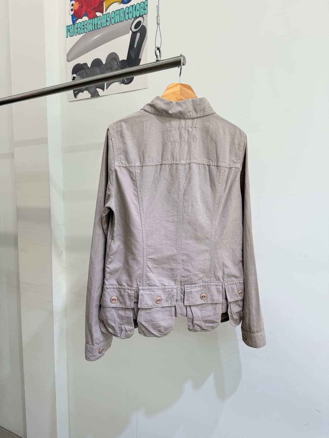 KRIZIA JEANS (Made in Italy) 멀티 포켓자켓 상품이미지7