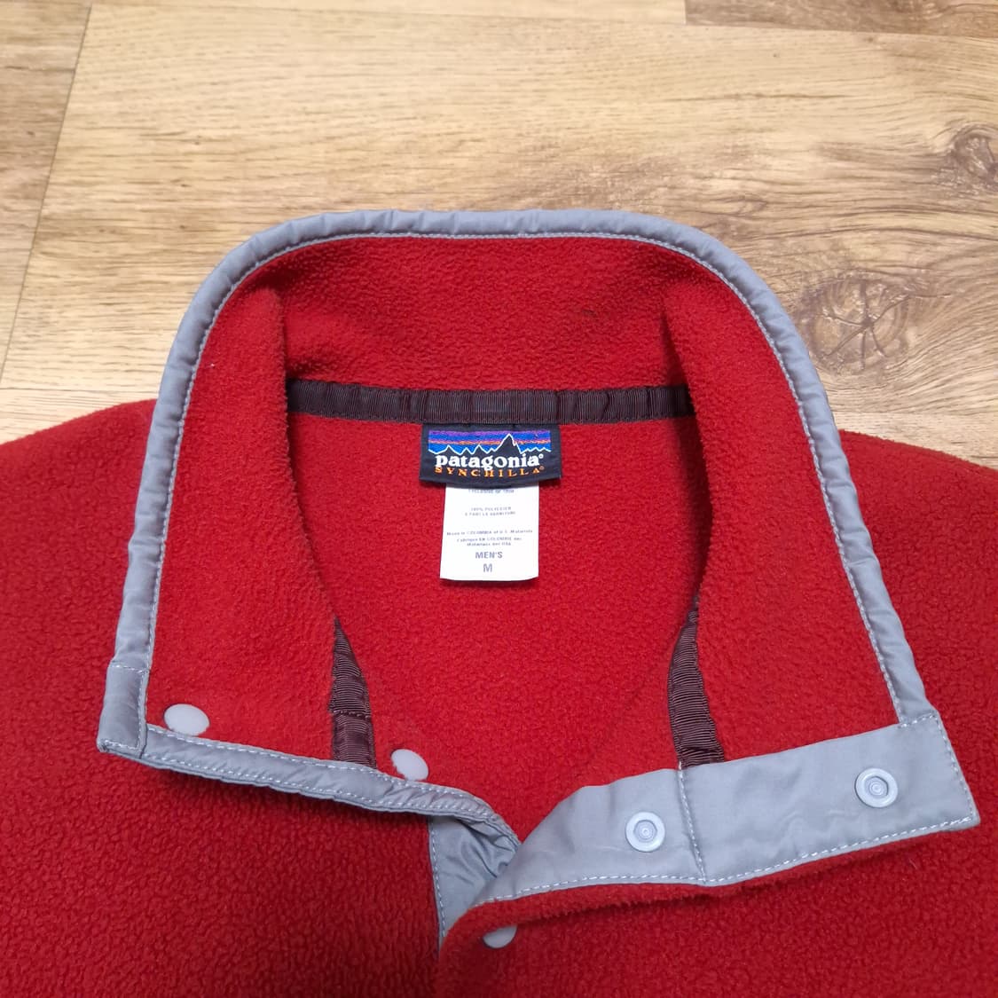 파타고니아 신칠라 스냅티 레드 실버 m 상품이미지3