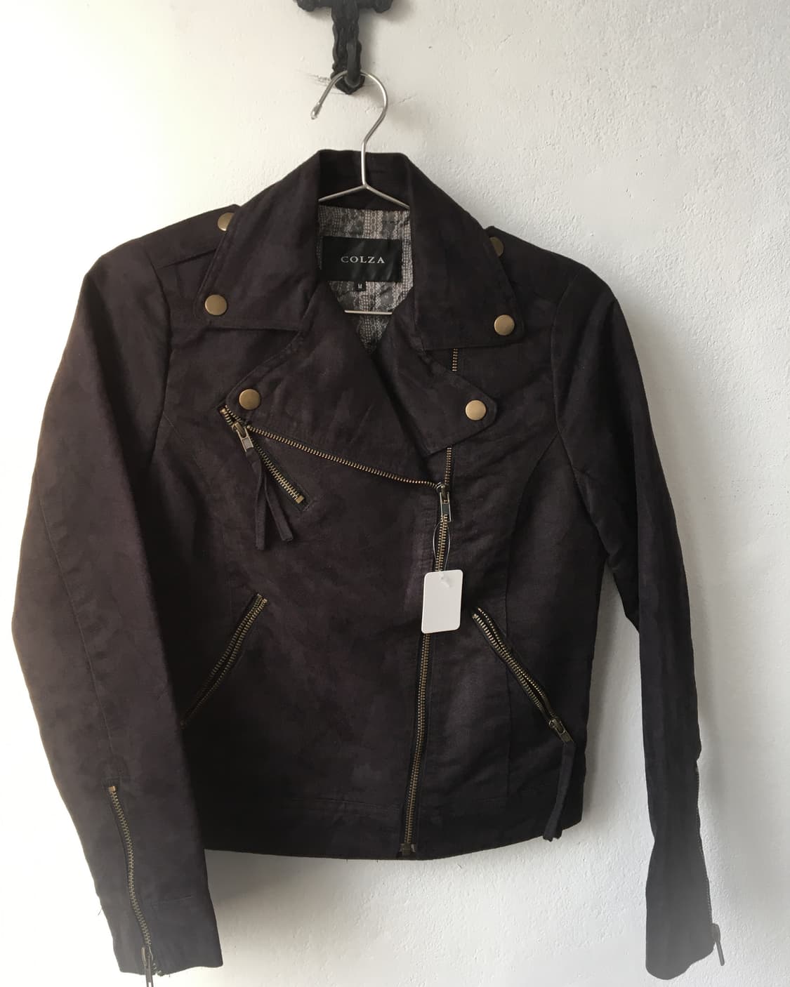 Fake suede rider jacket 상품이미지3