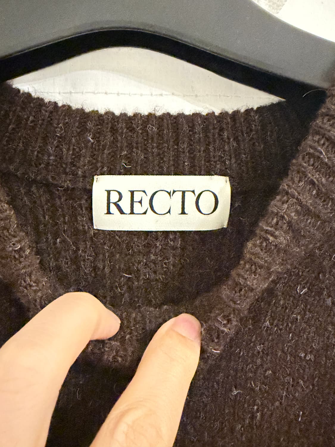 렉토 셔틀랜드울 니트 M 상품이미지2