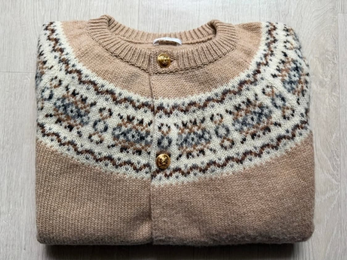 (새상품)셀린느 트리옹프 GD가디건 XL 상품이미지3