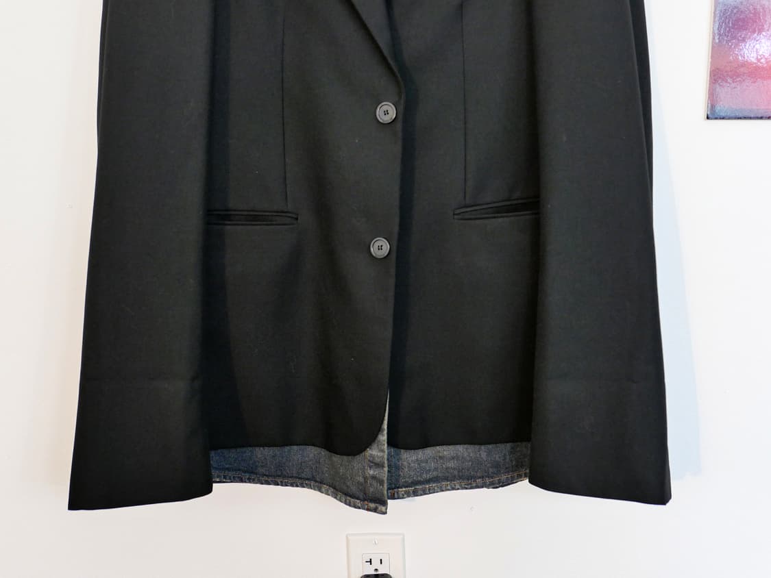 발렌시아가 데님 레이어드 블레이저 상품이미지6