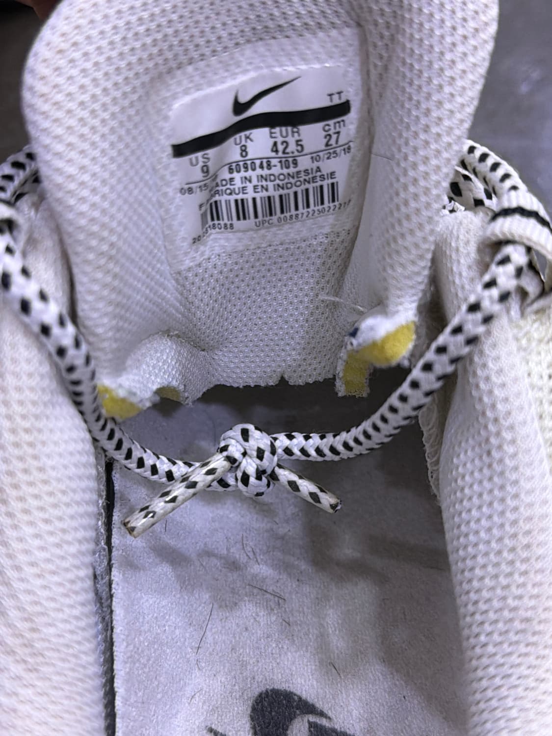 나이키 에어맥스95 화이트 스니커즈 슈즈 270 상품이미지10