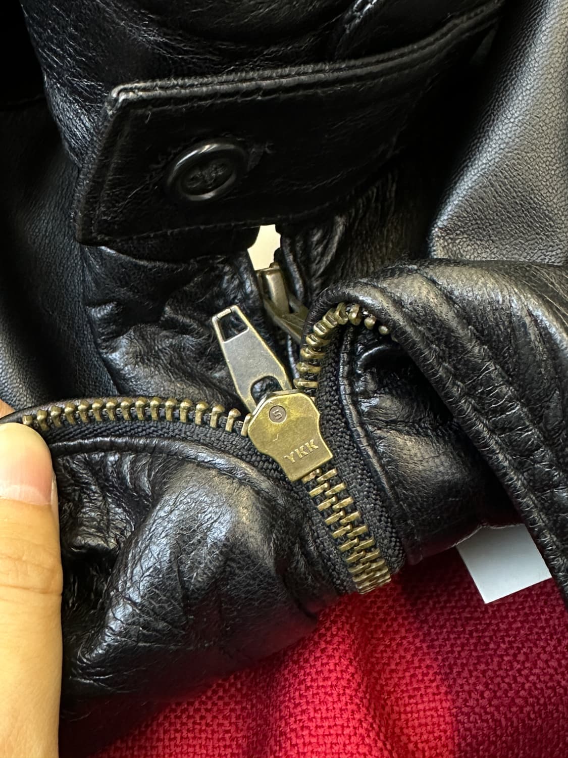 맥 그리거 스코티쉬 드리즐러 레더 자켓 상품이미지6