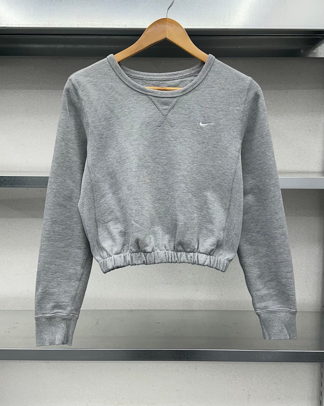 (WOMEN)나이키 크롭 맨투맨-M1446 상품이미지2