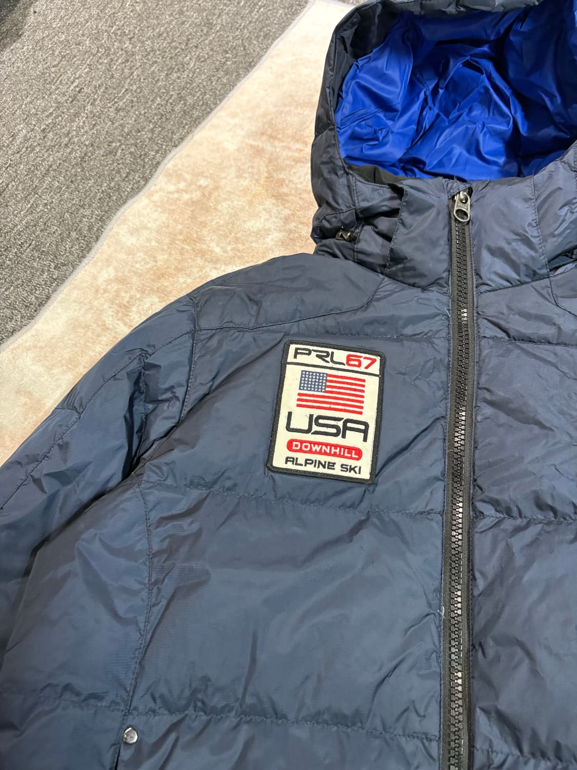 폴로 USA 팀 빅포니 후드패딩 상품이미지2