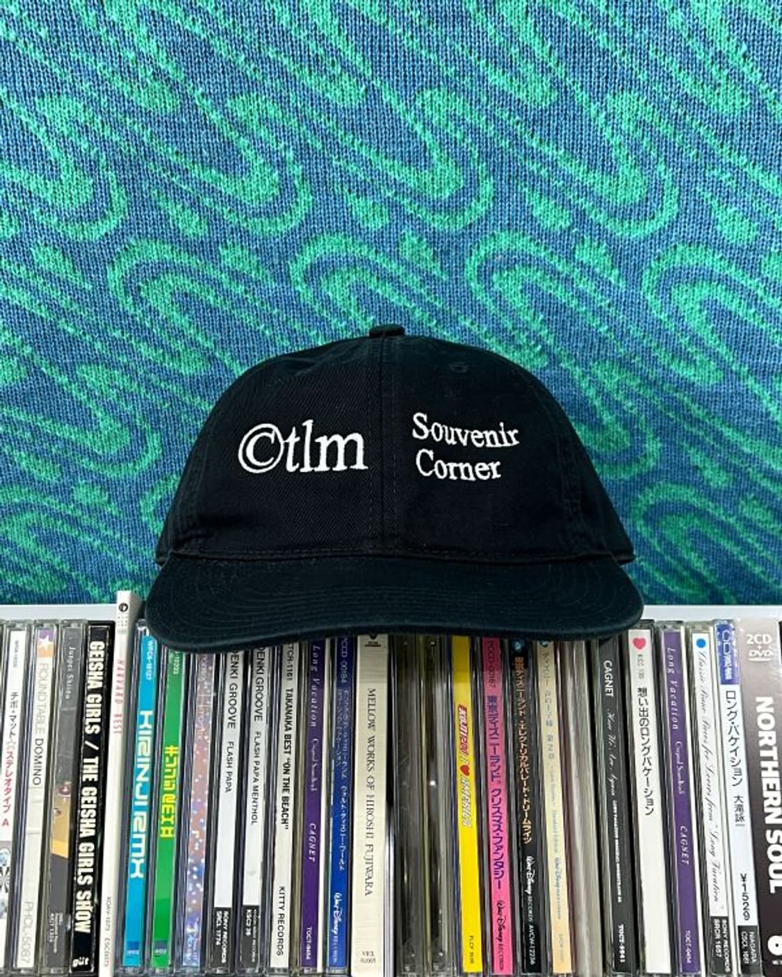 tlm Souvenir Corner 6 패널 캡 블랙 상품이미지1