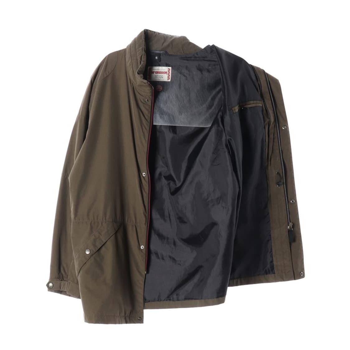 맥그리거 브라운 하이넥 하프 자켓 L 상품이미지2