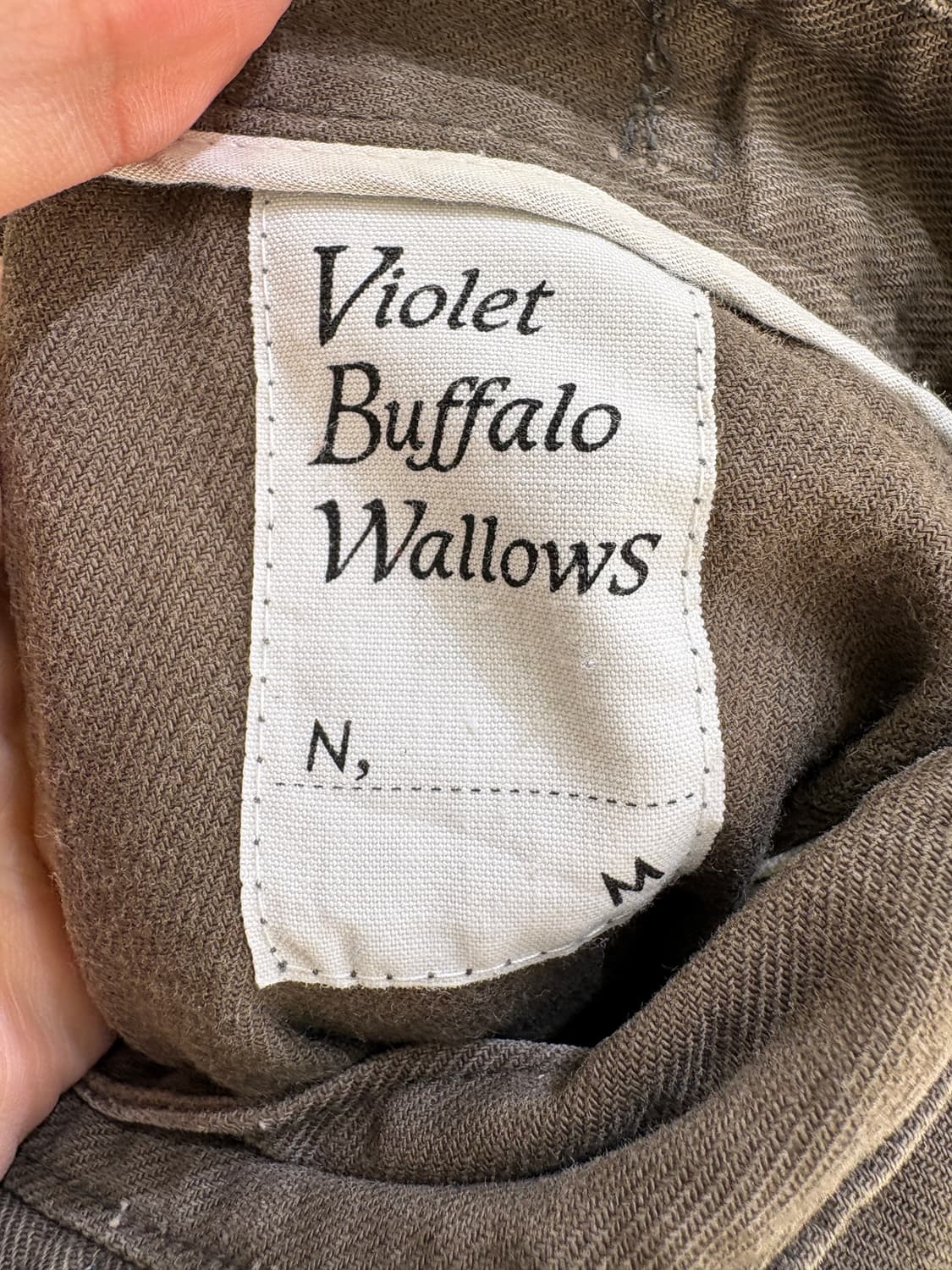 VIOLET BUFFALO WALLOWS (Made in Japan)팬츠 상품이미지7