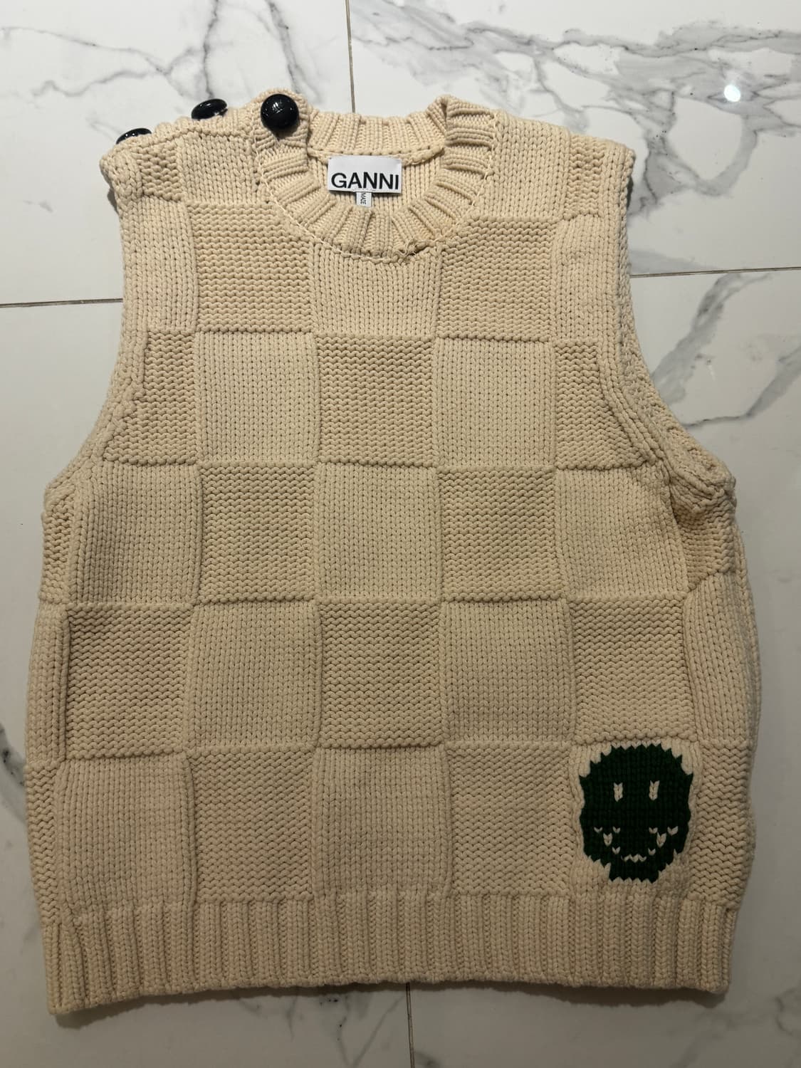 가니 니트 조끼 베스트 상품이미지1