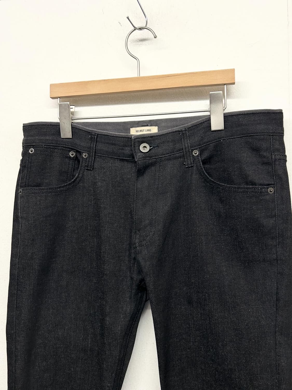 00s 헬무트랭 블랙 데님 팬츠 (made in usa) 상품이미지2