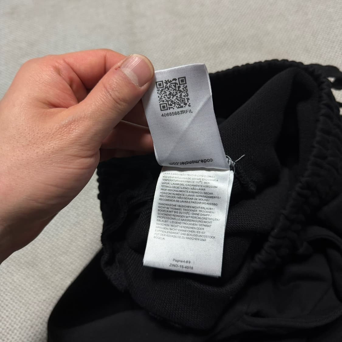 몽클레어 로고 반바지 상품이미지6