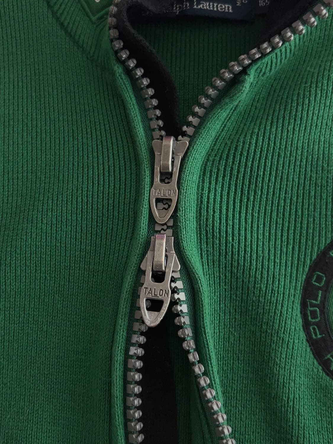 폴로 랄프로렌 투웨이 니트 집업 XS 상품이미지7