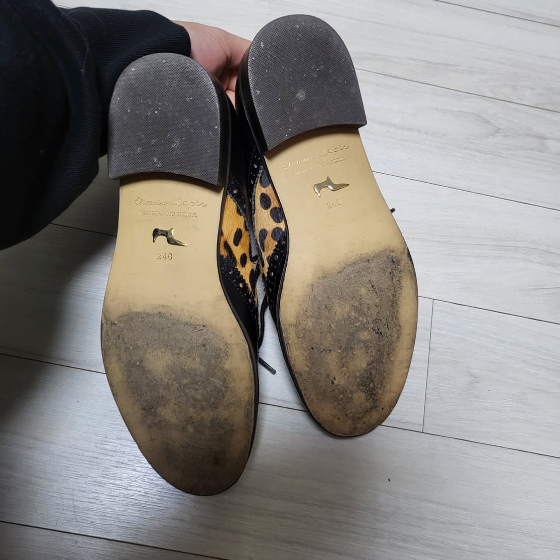 (240) 쇼쉬르라팡 송치 윙팁 레오파드 구드 상품이미지7