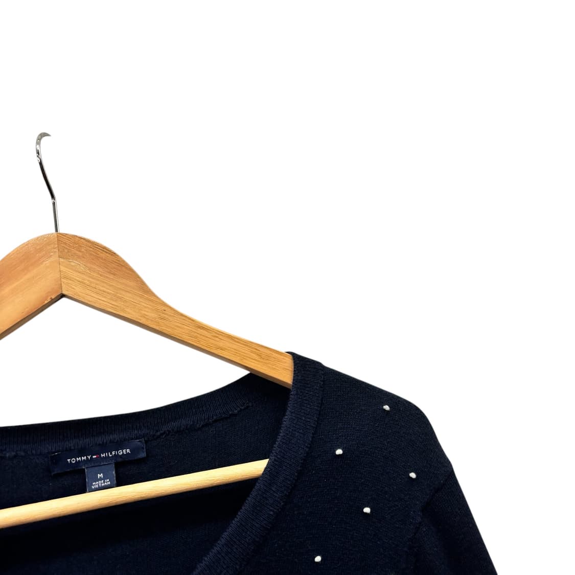타미힐피거 네이비 도트 가디건 상품이미지3