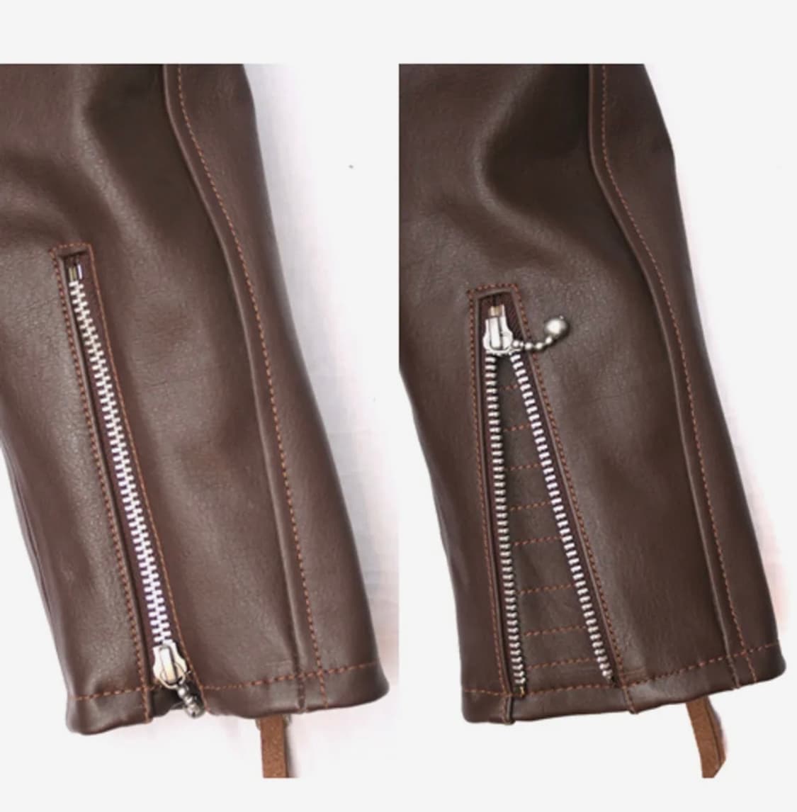 디이프바인 소가죽 무스탕자켓 상품이미지5