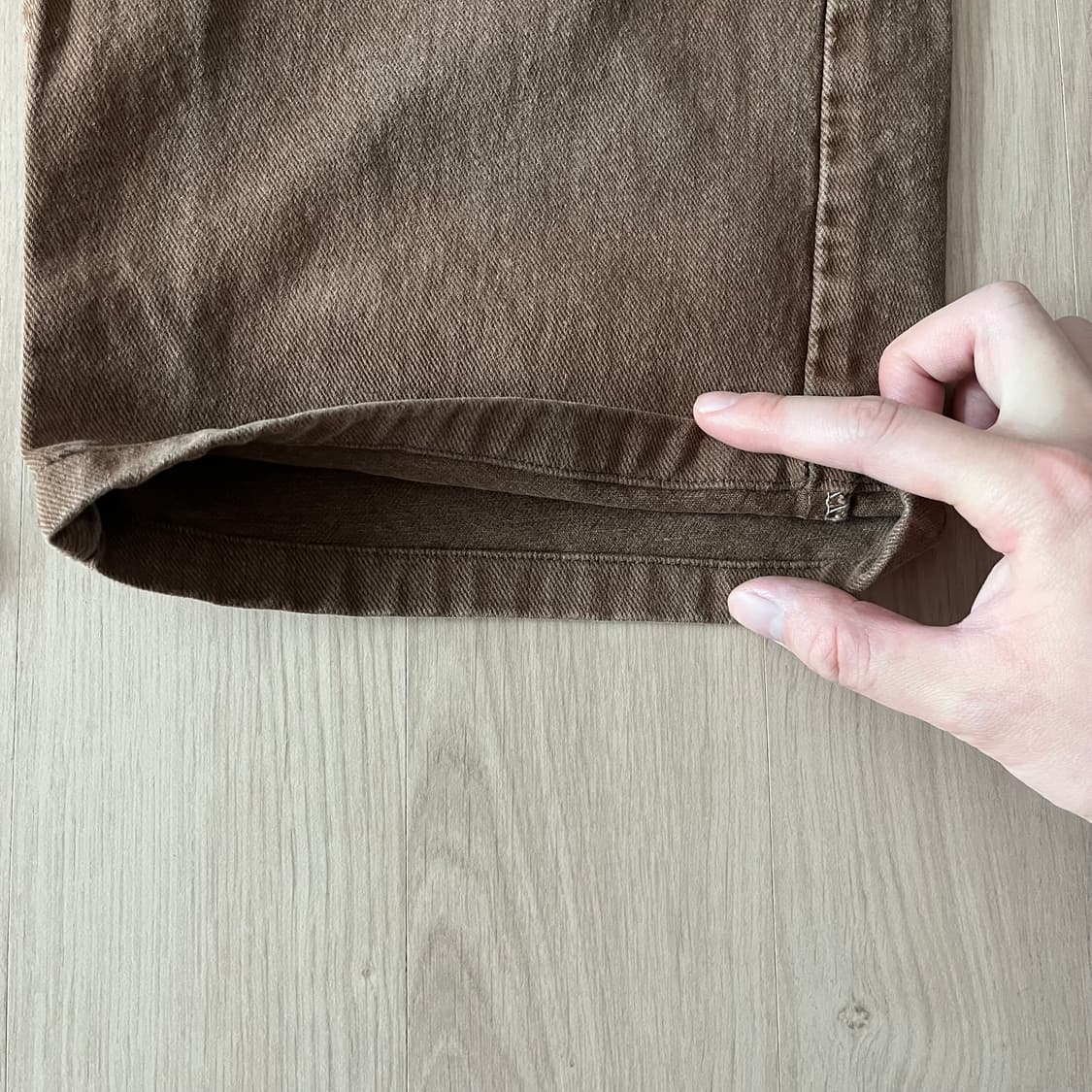 [36X32] 90s 빈티지 리바이스 565 브라운 made in usa 상품이미지9