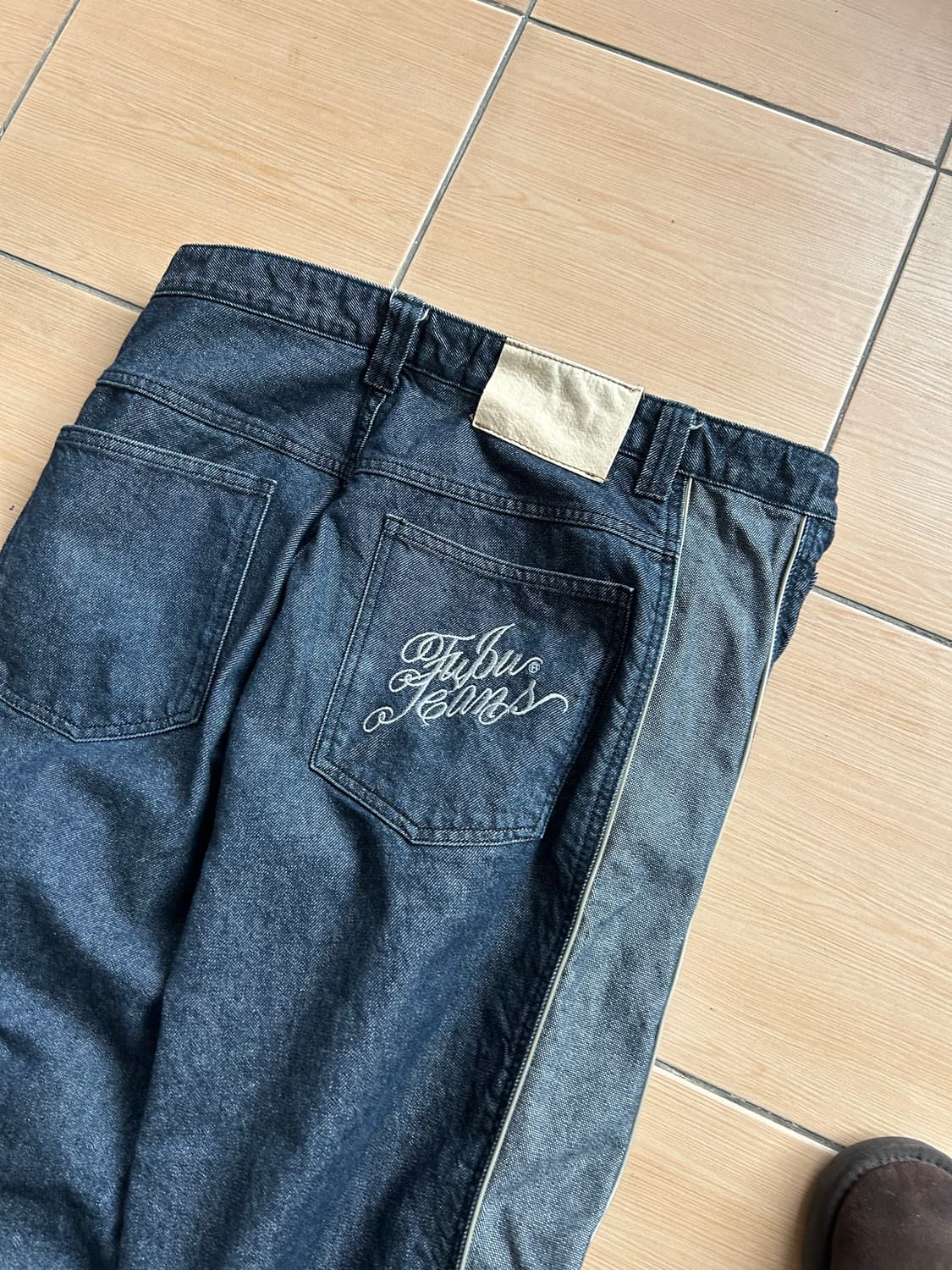 90‘s FUBU 후부 와이드진 36in 상품이미지7